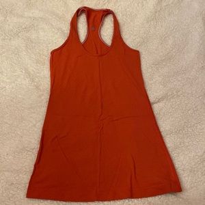 Orange Lululemon tank top